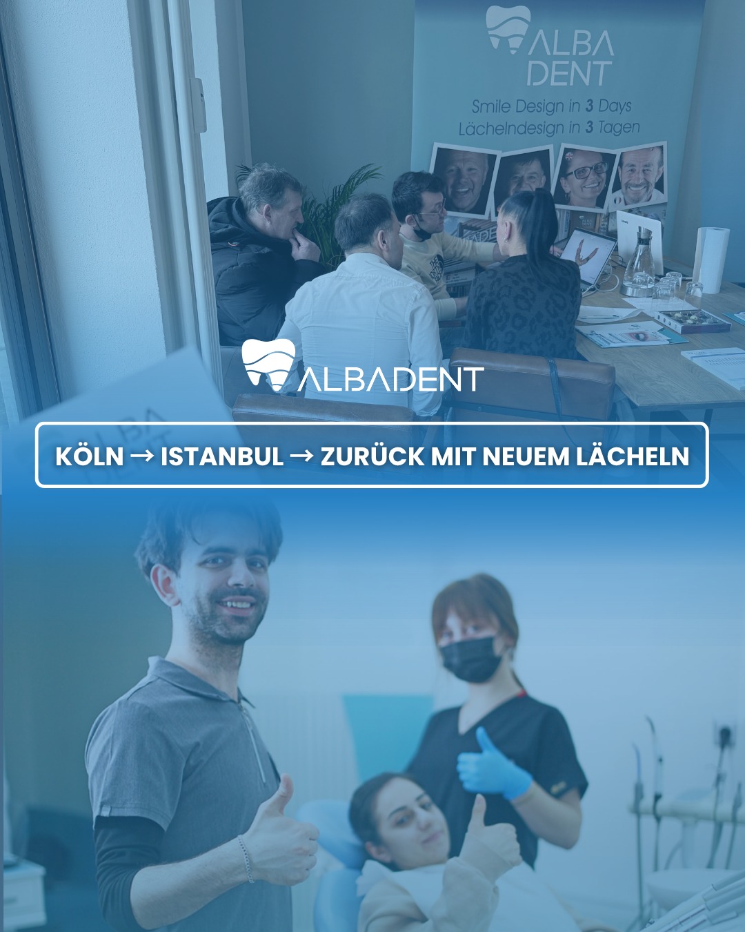 Home sie starten in köln – und kehren mit einem neuen lächeln zurück.alba health gmbh – ihr partner f